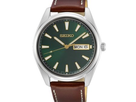 Men s Watch Seiko SUR449P1 Green Fashion