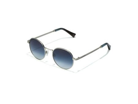 Unisex Sunglasses Hawkers Moma Ø 50 mm Golden Silver Violet Online Hot Sale