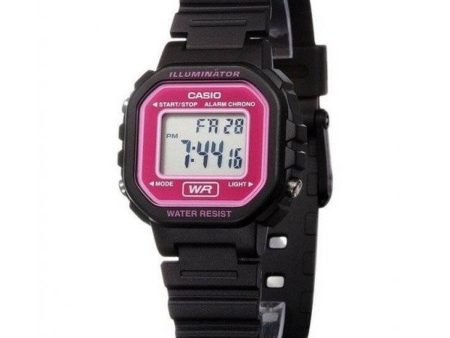 Ladies  Watch Casio Black (Ø 30 mm) Hot on Sale