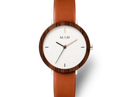 Unisex Watch MAM MAM637 Brown (Refurbished A) For Sale