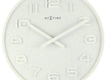 Wall Clock Nextime 3096WI 35 cm Fashion