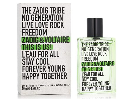 Unisex Perfume Zadig & Voltaire EDT This is Us! L Eau for All 50 ml Discount