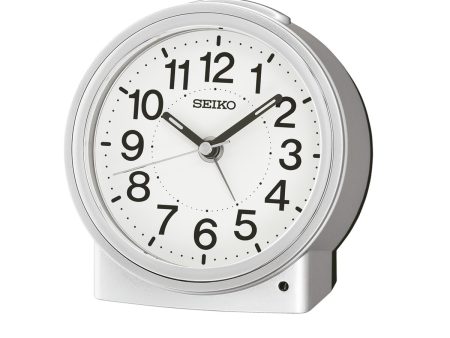 Alarm Clock Seiko QHE199S Silver Sale