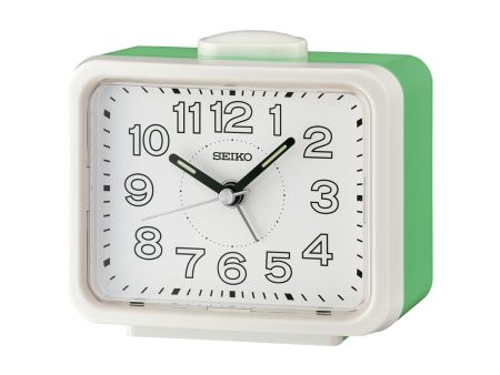 Alarm Clock Seiko QHK061W Green For Sale