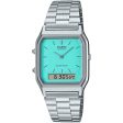 Unisex Watch Casio COLLECTION ANA-DIGIT Silver Online