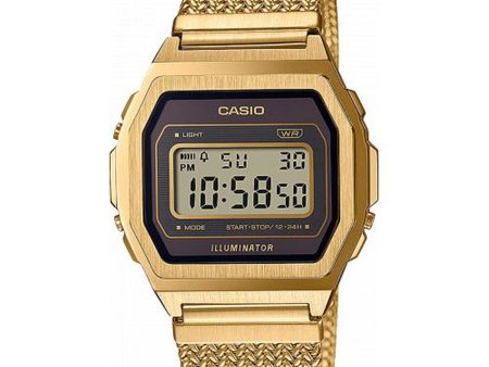 Men s Watch Casio A1000MGA-5EF Gold Supply