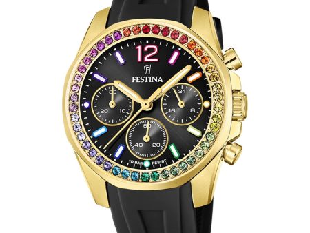 Men s Watch Festina F20650 3 Black Sale