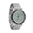 Men s Watch Nixon A1402-5235 Green Silver Cheap