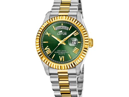 Men s Watch Lotus 18855 3 Green Online Sale