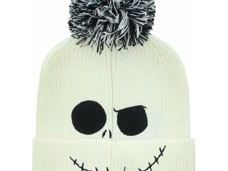 Hat The Nightmare Before Christmas Jack Face Jumbo White on Sale