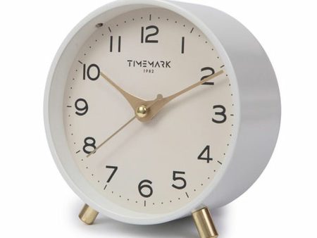 Table clock Timemark White Vintage Online Hot Sale