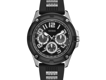 Men s Watch Guess GW0051G1 Ø 45 mm Black Sale