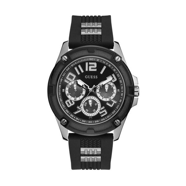 Men s Watch Guess GW0051G1 Ø 45 mm Black Sale