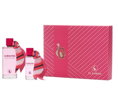 Women s Perfume Set El Ganso EDT Señorita Mon Amour 2 Pieces For Discount