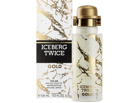 Men s Perfume Iceberg EDT Twice Gold 125 ml Sale