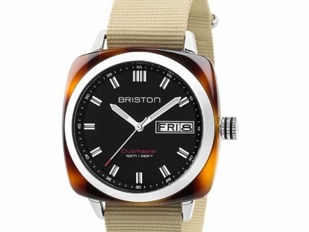 Men s Watch Briston 17342.SA.TS.1.NK Black on Sale