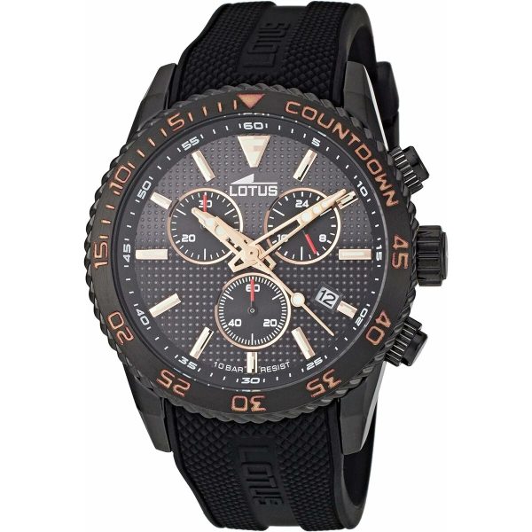 Men s Watch Lotus 18672 C Black For Cheap